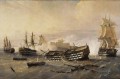 britische Schiffe im Siebenjährigen Krieg vor Havana Seeschlachten